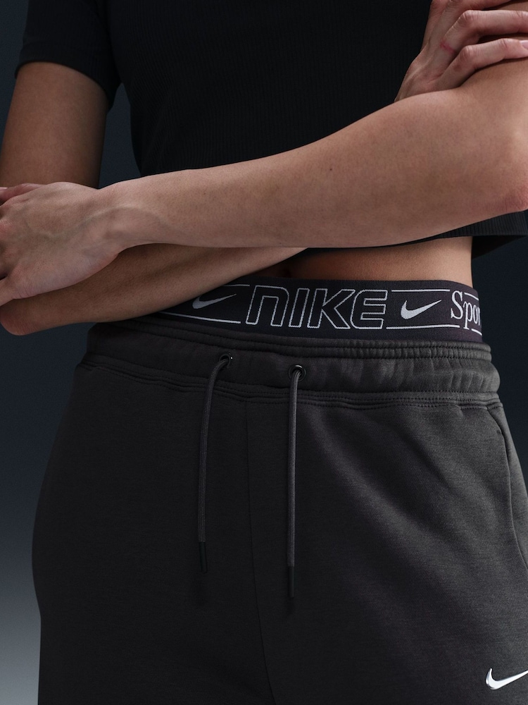 Nike Anthracite Sportswear Phoenix Fleece Joggers - Image 5 of 10