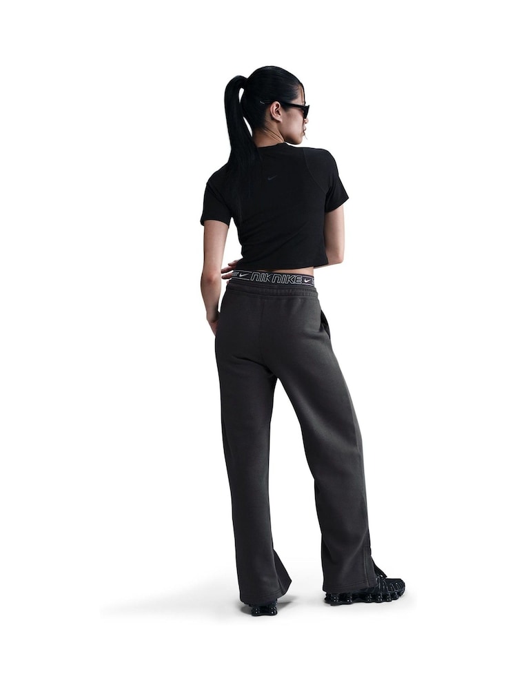 Nike Anthracite Sportswear Phoenix Fleece Joggers - Image 7 of 10