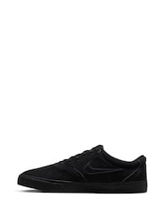 Nike Black Charge Suede Low Trainers - Image 2 of 8