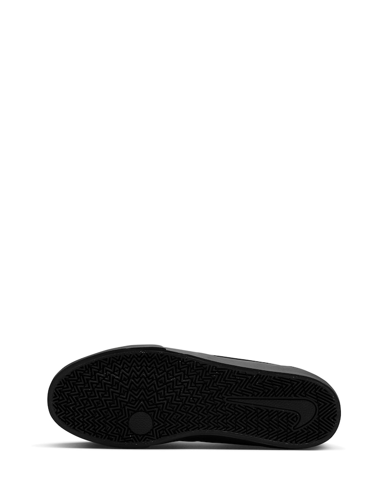 Nike Black Charge Suede Low Trainers - Image 6 of 8