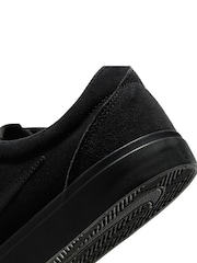 Nike Black Charge Suede Low Trainers - Image 8 of 8
