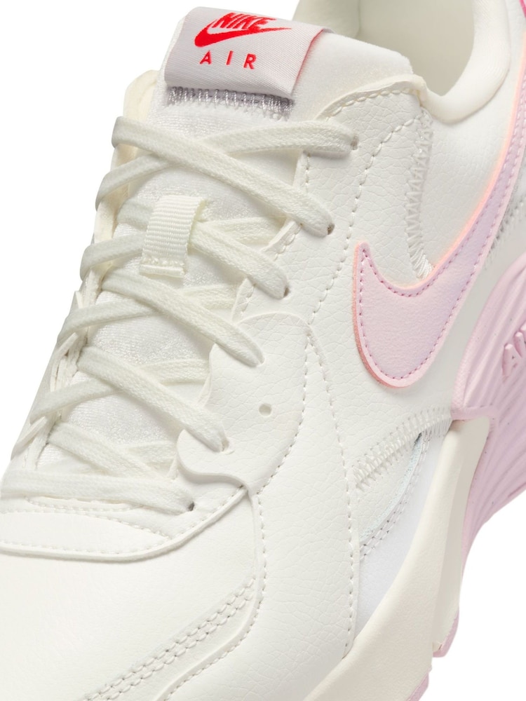 Nike White Air Max Excee Trainers - Image 9 of 10