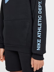 Nike Black Sports Inspired Overhead Hoodie - Image 5 of 9