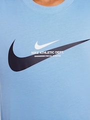 Nike Beyond Blue Sports Inpsired Graphic 100% Cotton T-Shirt - Image 5 of 5