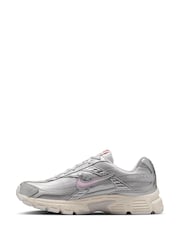 Nike Grey/Pink Initiator Retro Runner Trainers - Image 2 of 10
