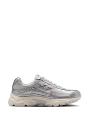 Nike Grey/Pink Initiator Retro Runner Trainers - Image 3 of 10
