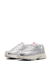 Nike Grey/Pink Initiator Retro Runner Trainers - Image 5 of 10