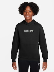Nike Black Club Fleece JDI Hoodie - Image 1 of 6
