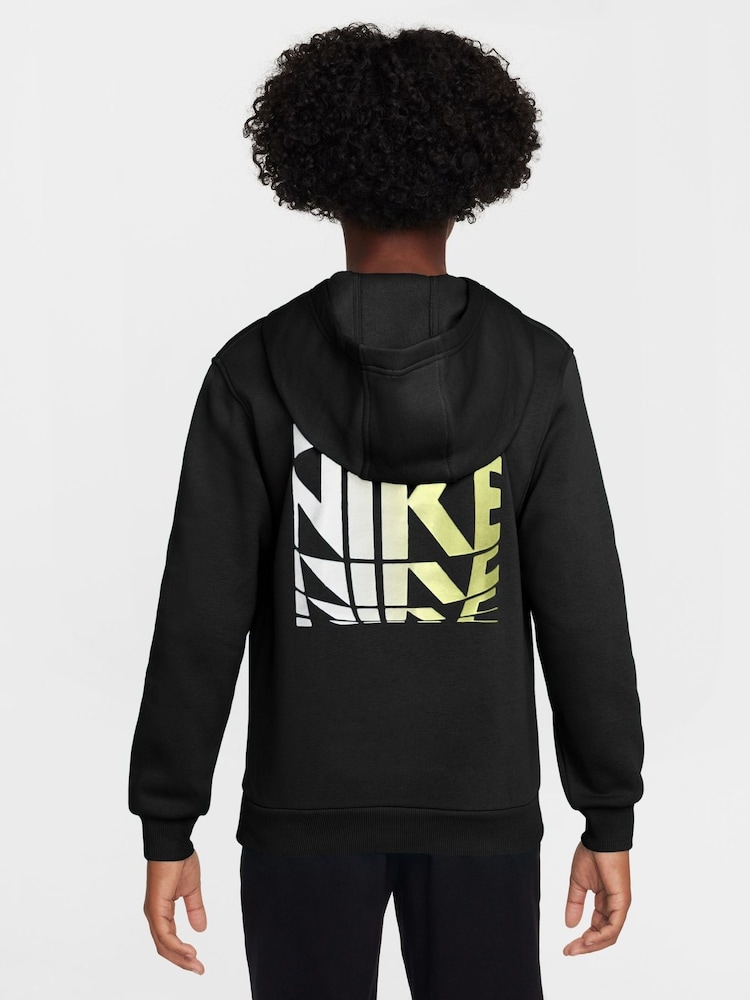 Nike Black Club Fleece JDI Hoodie - Image 2 of 6
