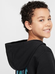 Nike Black Club Fleece JDI Hoodie - Image 3 of 6