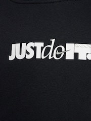 Nike Black Club Fleece JDI Hoodie - Image 5 of 6