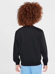 Nike Black Sports Inspired Crew Sweatshirt - Image 2 of 6