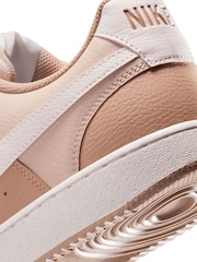 Nike Orange/White Court Vision Low Trainers - Image 10 of 10