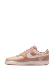 Nike Orange/White Court Vision Low Trainers - Image 2 of 10
