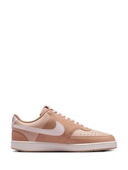 Nike Orange/White Court Vision Low Trainers - Image 3 of 10