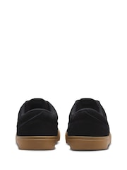Nike Black/Grey Charge Suede Low Trainers - Image 3 of 10
