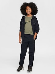 Nike Medium Olive Green Sports Inpsired Graphic 100% Cotton T-Shirt - Image 3 of 6