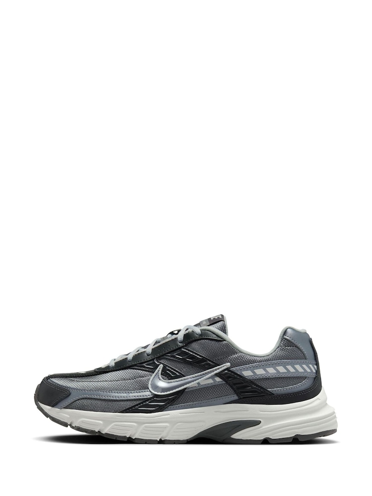 Nike Grey/Black Initiator Trainers - Image 4 of 10