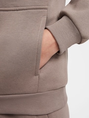 Nike Mink Brown Club Fleece JDI Hoodie - Image 4 of 7