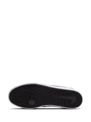 Черный/белый - Замшевые низкие кроссовки Nike Charge - Изображение 6 из 8
