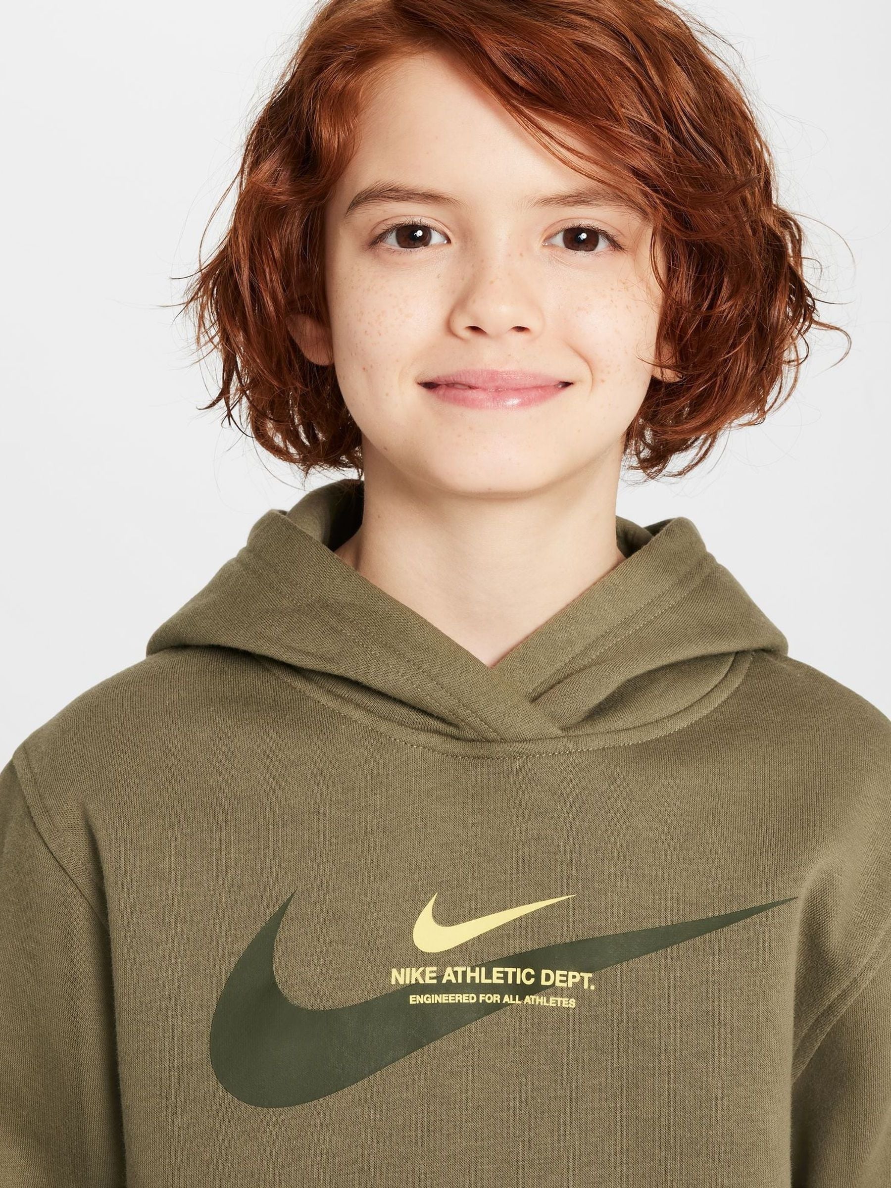 medium olive nike hoodie