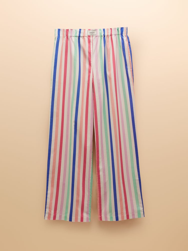Rayas multicolor - Joules Hallie Pull-On Cotton Trousers - Imagen 13 de 13