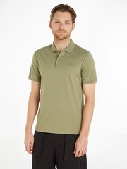 Calvin Klein Green Slim Polo Shirt - Image 1 of 10