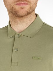 Calvin Klein Green Slim Polo Shirt - Image 10 of 10