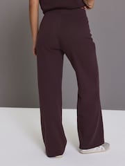 Rouge bordeaux - Pantalon large en jersey - Image 3 of 4
