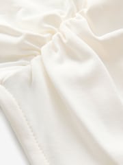 Ecru Sleeveless Drape Top - Image 7 of 7