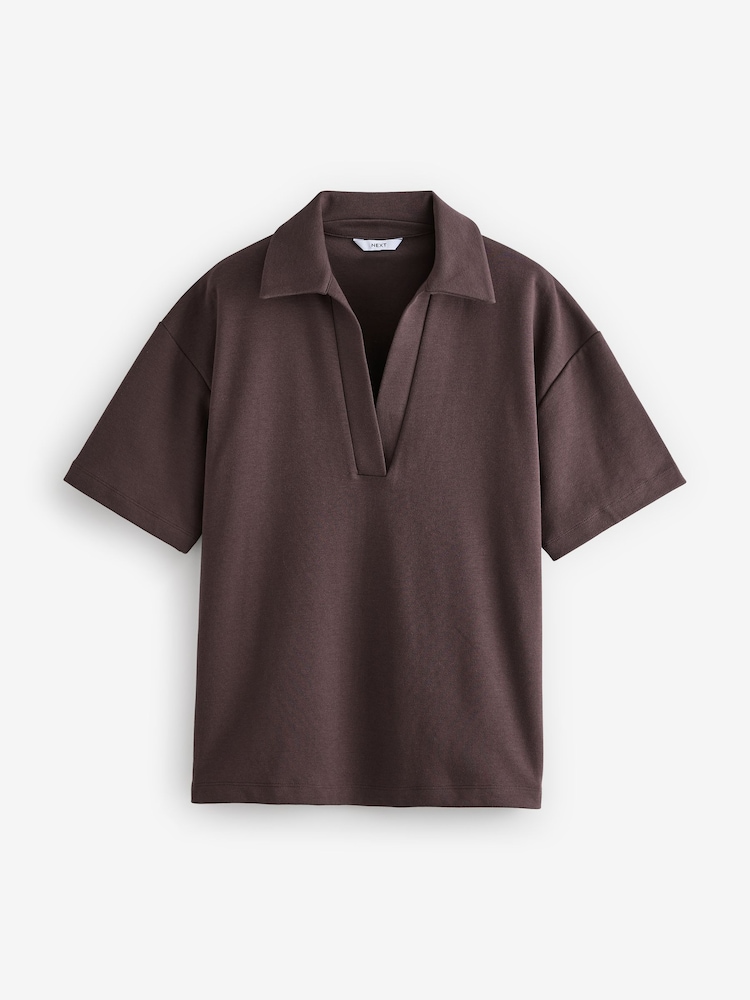 Bordeauxrood - Jersey poloshirt - Image 6 of 8