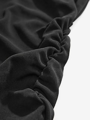Black Sleeveless Drape Top - Image 6 of 7