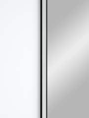 White White Sloane Collection Luxe Glass Fitted Wardrobe - Image 5 of 6