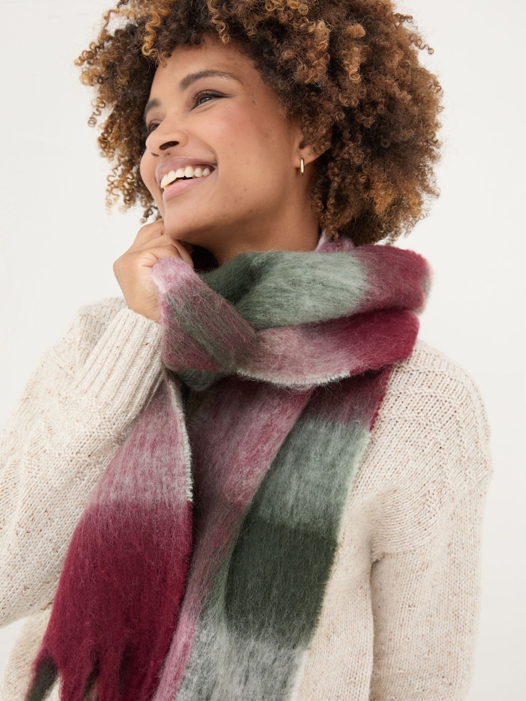 FatFace Multi Tilly Scarf - Image 2 of 4 FatFace Multi Tilly Scarf - Image 2 of 4