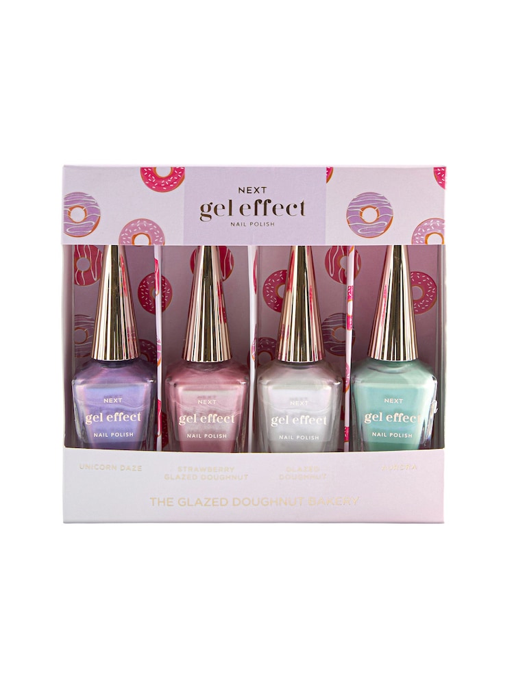 Set of 4 Gel Effect Nail Polish Gift Set - Image 1 of 4