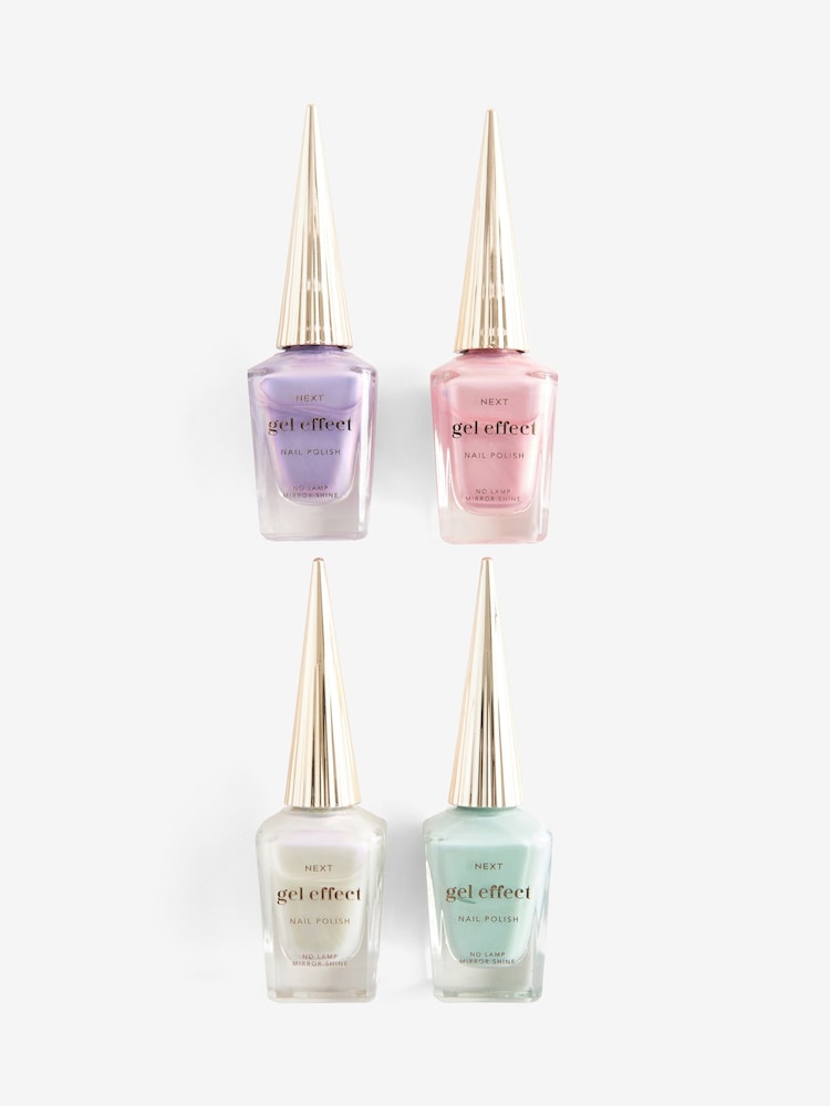 Set of 4 Gel Effect Nail Polish Gift Set - Image 4 of 4