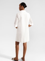 Hobbs White Petite Marciella Dress - Image 2 of 4