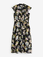 Hobbs Black Petite Erica Dress - Image 5 of 5