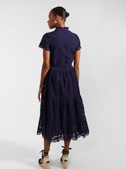 Hobbs Blue Petite Rhianne Dress - Image 2 of 4