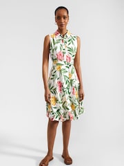 Hobbs Floral Multi Petite Belinda Dress - Image 2 of 4