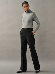 Noir - Pantalon bootcut habillé - Image 1 of 8