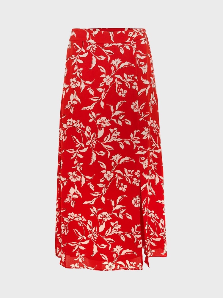 Hobbs Red Eloise Skirt - Image 4 of 4
