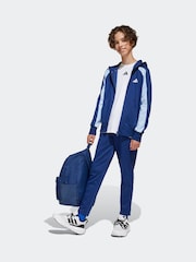أزرق - بدلة رياضية من قماش فليس بألوان متعارضة من Adidas - صورة 3 من 8