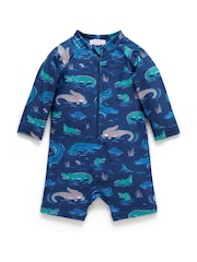 Combinaison de soleil imprimée Purebaby - Image 1 of 5
