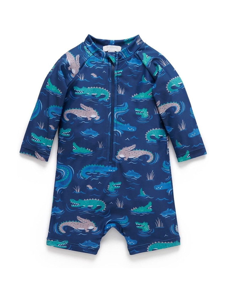 Combinaison de soleil imprimée Purebaby - Image 1 of 5