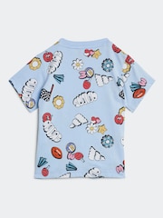adidas All Over Print Essentials Fun 100% Cotton Shorts and T-Shirt Set - Imagen 3 de 7