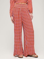 Superdry Pink Beach Trousers - Image 1 of 4