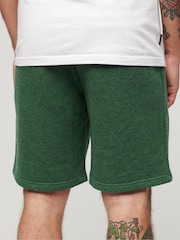 Superdry Green Essential Logo Jersey Shorts - Image 3 of 4