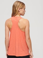 Superdry Pink 100% Cotton Jersey Lace Vest - Image 3 of 3