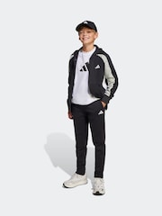 Noir - Survêtement adidas en polaire color block - Image 1 de 7